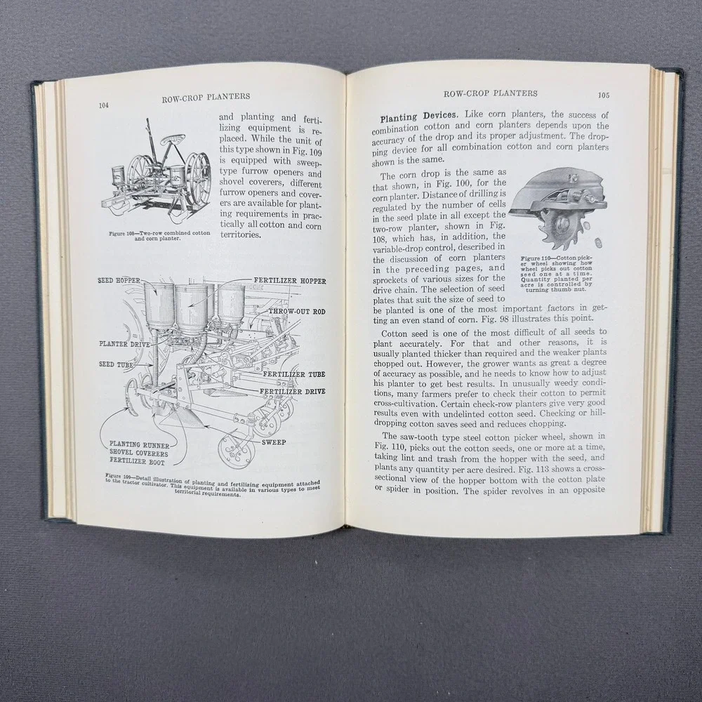 John Deere Operation Care and Repair of Farm Machinery Hardcover 21st Ed Farming
